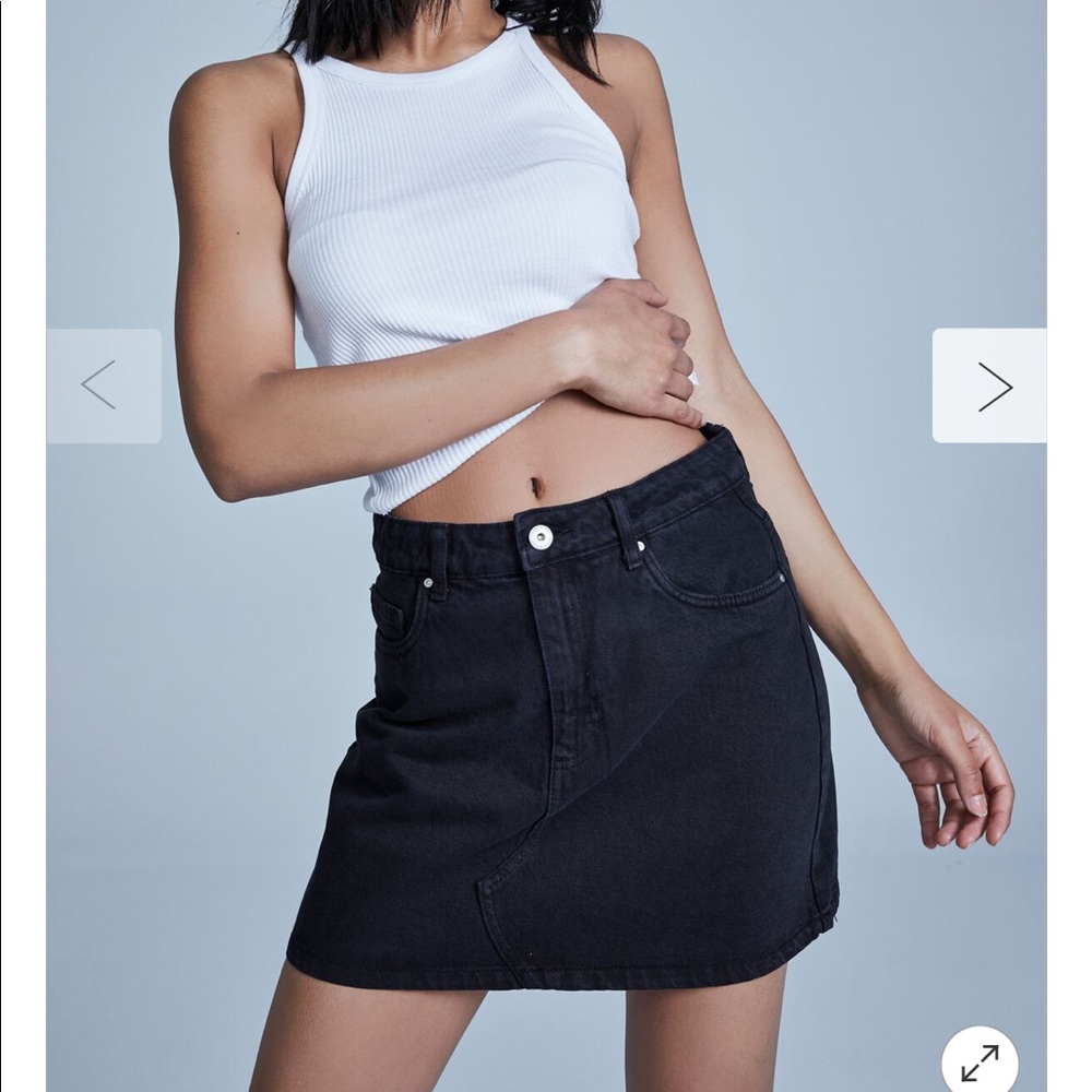 Cotton on high rise skirt